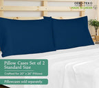 Royale Linens Standard Pillowcase Set of 2 - Image 2
