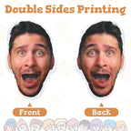 Custom4U Custom Face Pillow Personalized Dog Face Pillow Double Side Print Gifts - Image 4