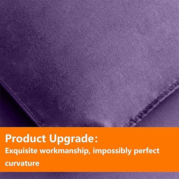 TAIMIT Purple Queen Size Comforter Set - Image 5