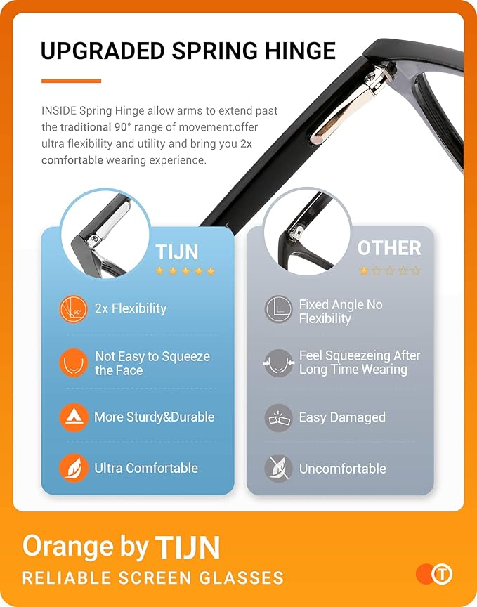 TIJN Blue Light Blocking Glasses - Image 4