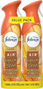 Febreze Air Freshener Spray, Odor-Fighting Room Spray, Tropical Blend Scent - Image 8