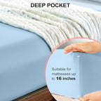 FreshCulture Twin XL Fitted Sheet Only 2 Pack - Image 4