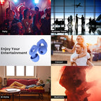 2 Pairs of Earplugs for Sleeping, Reusable Hearing Protection Ear Plugs - Image 7