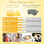 32Packs Steam Eye Mask, Heated Eye Mask - Image 6