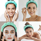 Spa Headbands for Washing Face Makeup Skin Care Women Bubble Facial Beauty - Image 5