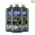 Dial Men 3in1 Body, Hair and Face Wash, 69 fl oz by DialSoap
