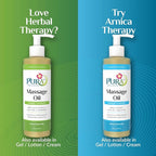 Herbal Therapy 8 Fl oz Massage Oil, Aloe Vera, Professional, Massage Therapy - Image 6