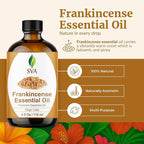 SVA Frankincense Essential Oil – 4 Fl Oz – 100% Natural Boswellia Serrata Oil - Image 2