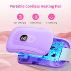 Portable Heating Pad Period Cramps: 2 Timer 6 Heat Levels 6 Vibration Modes - Image 5