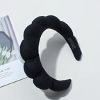 Spa Headbands for Washing Face Makeup Skin Care Headband Women Bubble Facial - Image 3