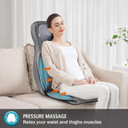 COMFIER Massager Chair with Heat, Shiatsu Neck Back Massager Portable with - Image 4