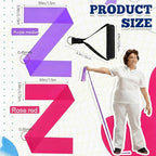 2 Pcs Resistance Band with Handles Chair Exercise Equipment - Image 2