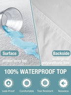Bedecor Full Waterproof Mattress Protector, Pee and Bed Wetting Protection Cover - Image 5
