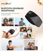 MUSICOZY Sleep Headphones Bluetooth 5.4 Headband, Wireless Earphones Music - Image 8