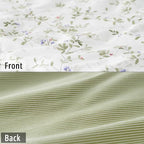 LEMIROE Botanical Cotton Comforter King Size - Image 4