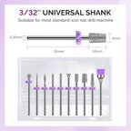 MelodySusie Nail Drill Bits, Nail Gel Polish Remover Tool - Image 4