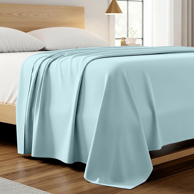 Mellanni Twin XL Size Flat Sheet by Mellanni
