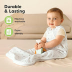 2-Pack Organic Baby Sleep Sacks, 100% Cotton - Image 8