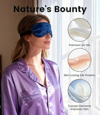 Formé & Found Silk Sleep Mask for Men & Women, 100% 6A Mulberry Silk, 16 Momme - Image 6