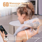 MASGRE Electric Shiatsu Back and Neck Massager, Cordless Shoulder Massager - Image 4