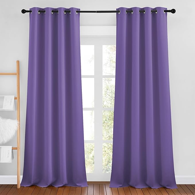 NICETOWN Blackout Curtains 90 inch Length by NICETOWN
