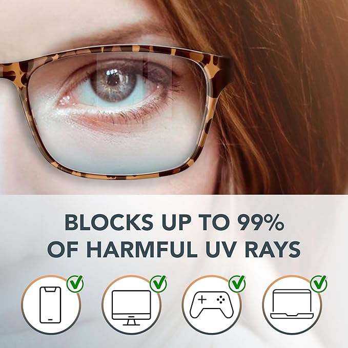 Stylish Blue Light Blocking Glasses - Image 2