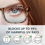 Stylish Blue Light Blocking Glasses - Image 2