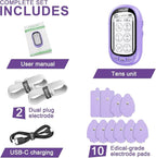 Dual Channel TENS EMS Unit TENS & PMS Unit - Image 8