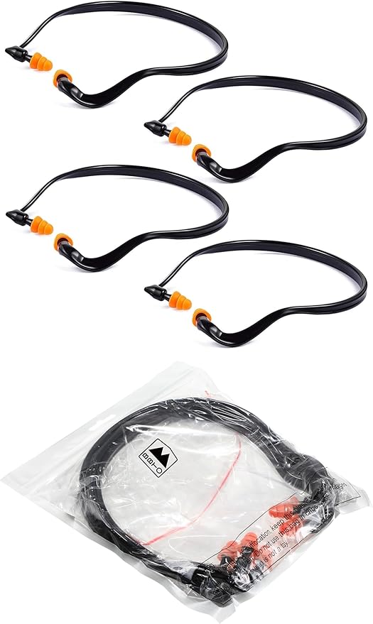 BBTO Banded Earplugs for Shooting Range Band Ear Plugs Lightweight Silicone - Image 7