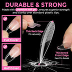 UNA GELLA Almond Nail Tips - Image 5