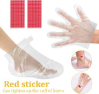 200 Pcs Paraffin Wax Liners for Hands and Feet - Image 7