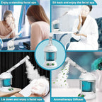 Facial Steamer - DENFANY Nano Ionic Face Steamer - Portable Facial Steamer - Image 6