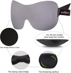 PrettyCare 3D Sleep Mask 2 Pack, Eye Mask - Image 3