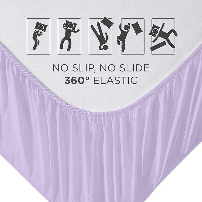 Royale Linens Fitted Sheet Queen - Image 5