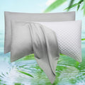 Cooling Crescent Side Sleeper Pillow Cases King Size Set of 2 by ELIBABA