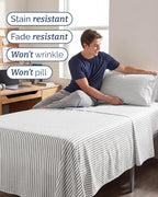 Twin XL 4 Piece Sheet Set - Image 5