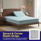 Split Head King Sheets Set for Adjustable Beds 4 Piece Flex Top Bed Sheets – - Image 4