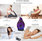 Essential Oil Diffuser 150ML -3D Firework Glass Aromatherapy Diffusers - Image 6