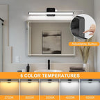 Sailstar Upgraded Bathroom Light Fixtures 23 inch Rotatable, Dimmable 15W 5CCT - Image 4