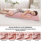 Body Pillowcase with Zipper Cooling Viscose from Bamboo Zippered Pillowcases - Image 6