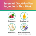 vH essentials, Ph Balanced Daily Feminine Wash, Tea Tree Oil & Prebiotic - Image 3