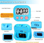 ZILLEEN Classroom Timer for Kids Teachers 12 Pack Digital Timers - Image 7