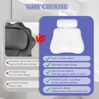 Silicone Bath Pillow, Upgraded Bath Pillows - Image 5