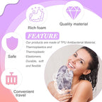 Karenhi 2 Pcs Honeycomb Exfoliating Glove Bath Mitt Body Spa Scrubber, - Image 4