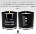 Lulu Candles | Santal | Luxury Scented Soy Jar Candle | Hand Poured in The USA - Image 3