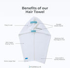 FORMUL-A Microfiber Hair Towel Wrap - Image 5