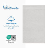 Cotton Paradise Hand Towels for Bathroom, 100% Cotton Turkish 4 Piece Hand - Image 4