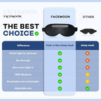 Blackout Eye Mask for Sleep, Women Men Sleeping Mask for Lash Extensions - Image 4