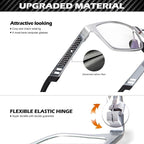ANYLUV Blue Light Blocking Glasses Men Computer Gaming Glasses Lightweight - Image 3