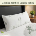 Four Seasons Essentials Body Size Waterproof Pillow Protector - Image 2
